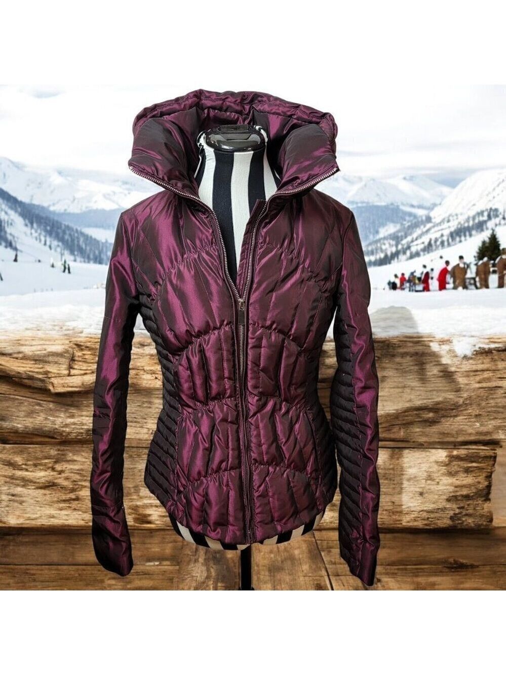 Blanc Noir Down Jacket - Size M - Warm & Stylish!